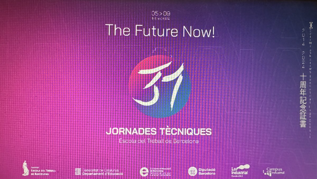 jfgras's tweet photo. Com a preludi del les 31 Jornades Tècniques  #JT2024EdT de @EdTbarcelona una representació massiva del departament d’electrònica, hem anat a #ISE2024 

Alumnes i professors de Manteniment Electrònic. Telecomunicacions i Informàtica i les professores i https://t.co/vyCjRYpbzw