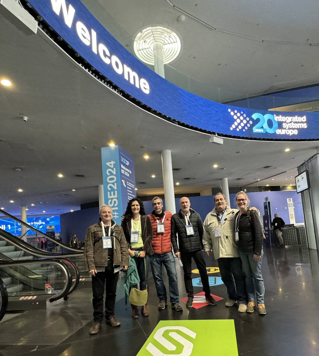 jfgras's tweet photo. Com a preludi del les 31 Jornades Tècniques  #JT2024EdT de @EdTbarcelona una representació massiva del departament d’electrònica, hem anat a #ISE2024 

Alumnes i professors de Manteniment Electrònic. Telecomunicacions i Informàtica i les professores i https://t.co/vyCjRYpbzw