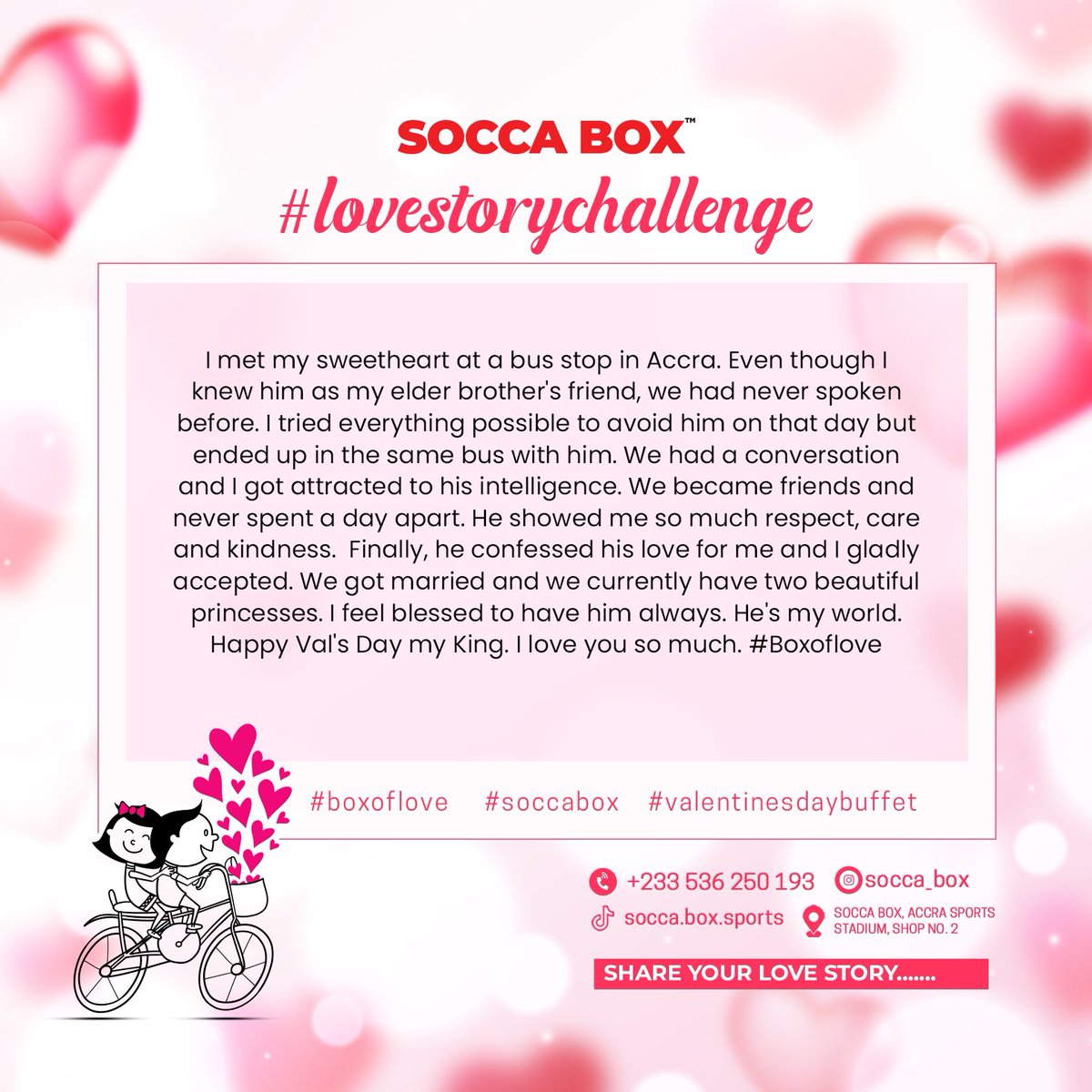 socca_box's tweet photo. Her chale love go sweet oh 

First 4 entries https://t.co/uFxMWFy8mq