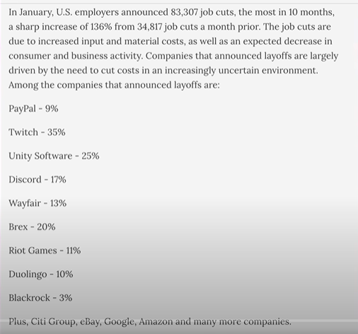 sumnjam's tweet image. #PayPal #twitch #UnitySoftware #Discord #Wayfair even #BlackRock are laying of people .