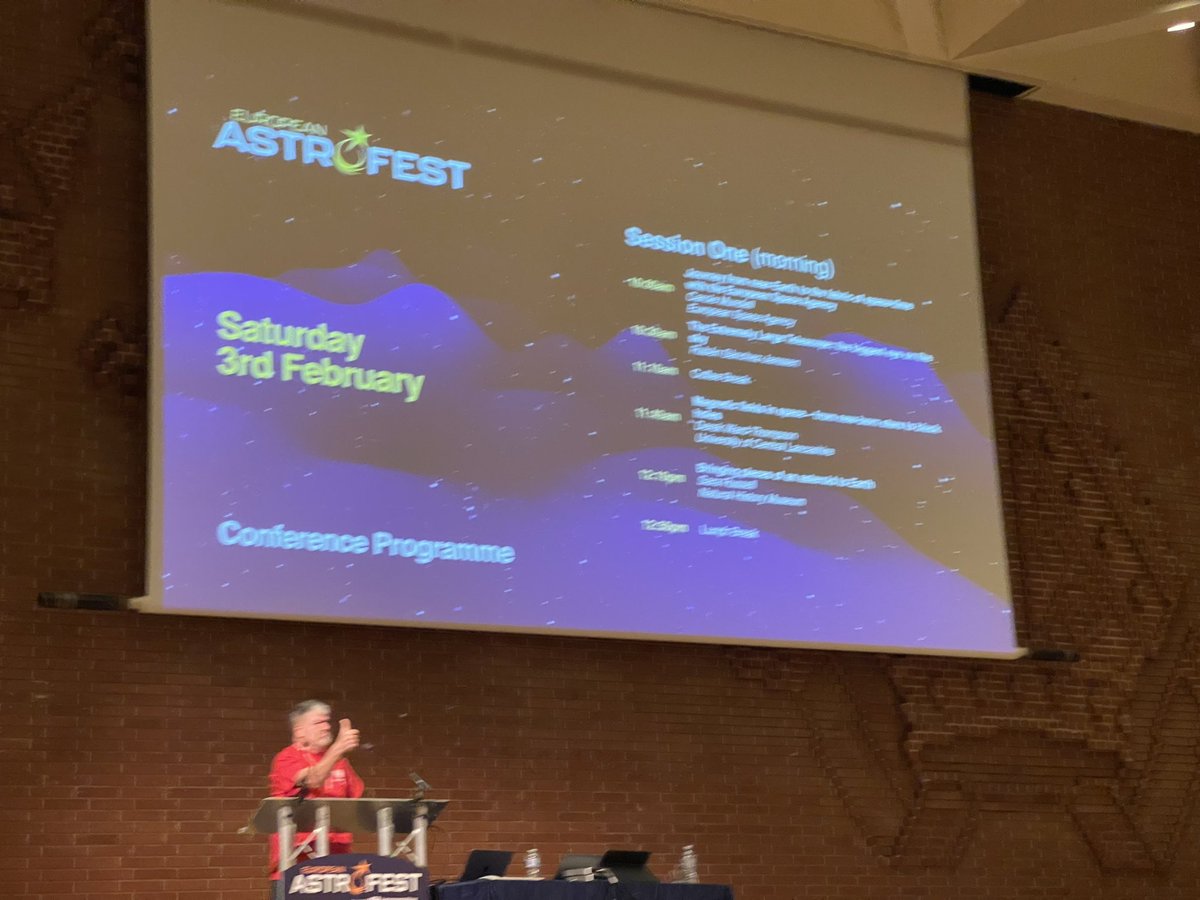 #AstroFest2024 Professor Carole Mundell @CGMundell  Director of #Science at the @ESA and among UK 🇬🇧 top scientists opens today’s Astronomy Festival 2024.
She is also Head of the #European Space Astronomy Centre in Spain 🇪🇸!
EU Space Sector is a prime example of Science-Diplomacy