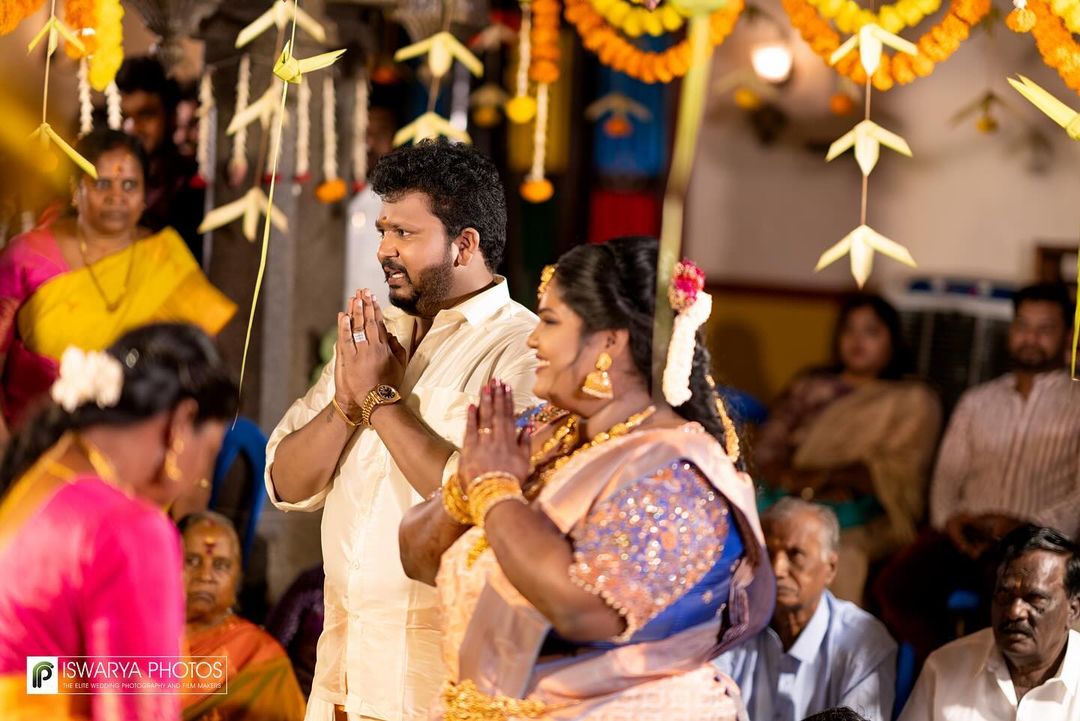 Dksview's tweet image. #RoboShankar Daughter #indrajashankar Engagement Photos ❤️