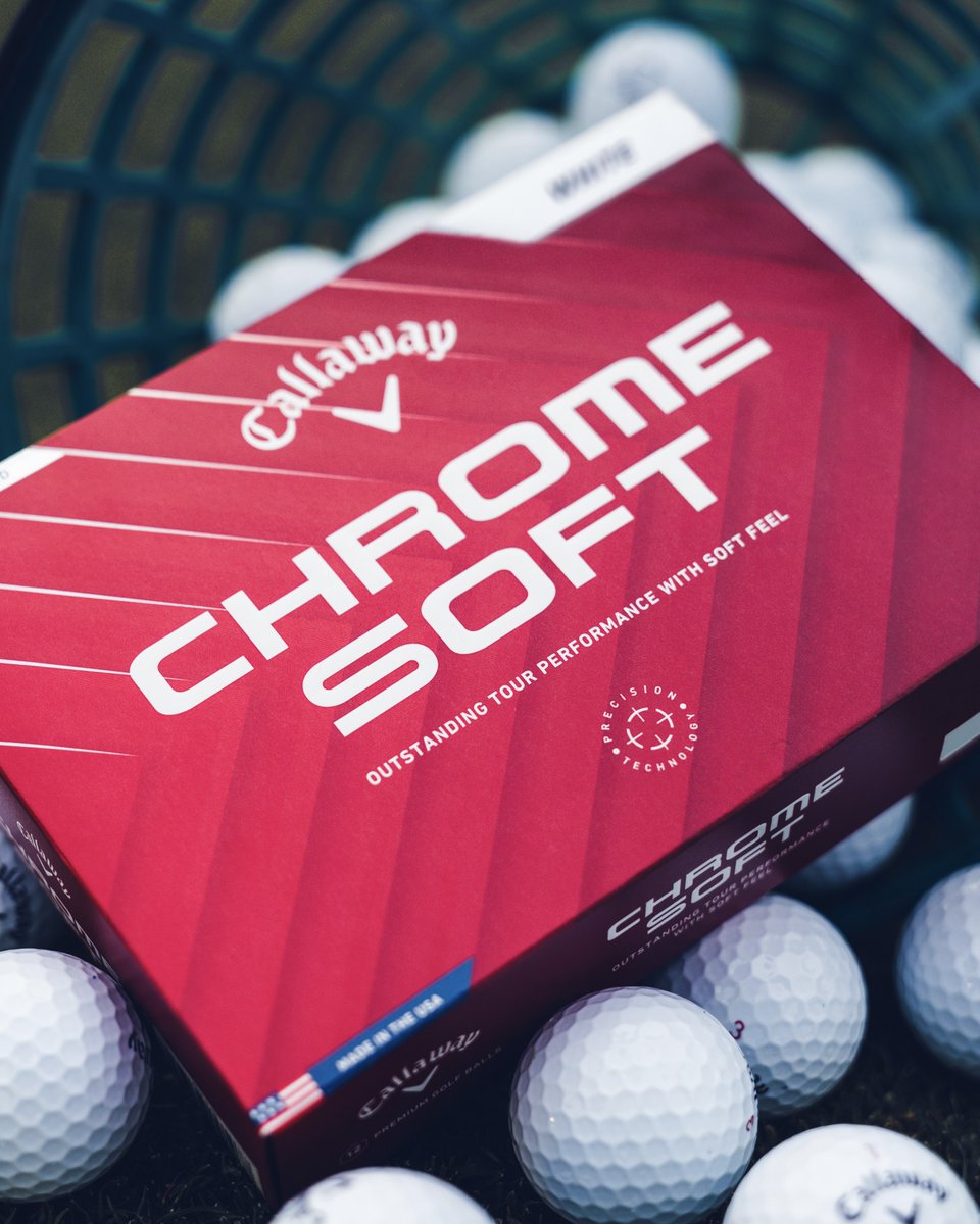 The new Chrome Tour Family of golf balls is available in stores and online now. 💛🖤♥️

To learn more about the new gold standard in Tour performance, go to ➡️ bit.ly/48YIsvk

#Callaway | #ChromeTour