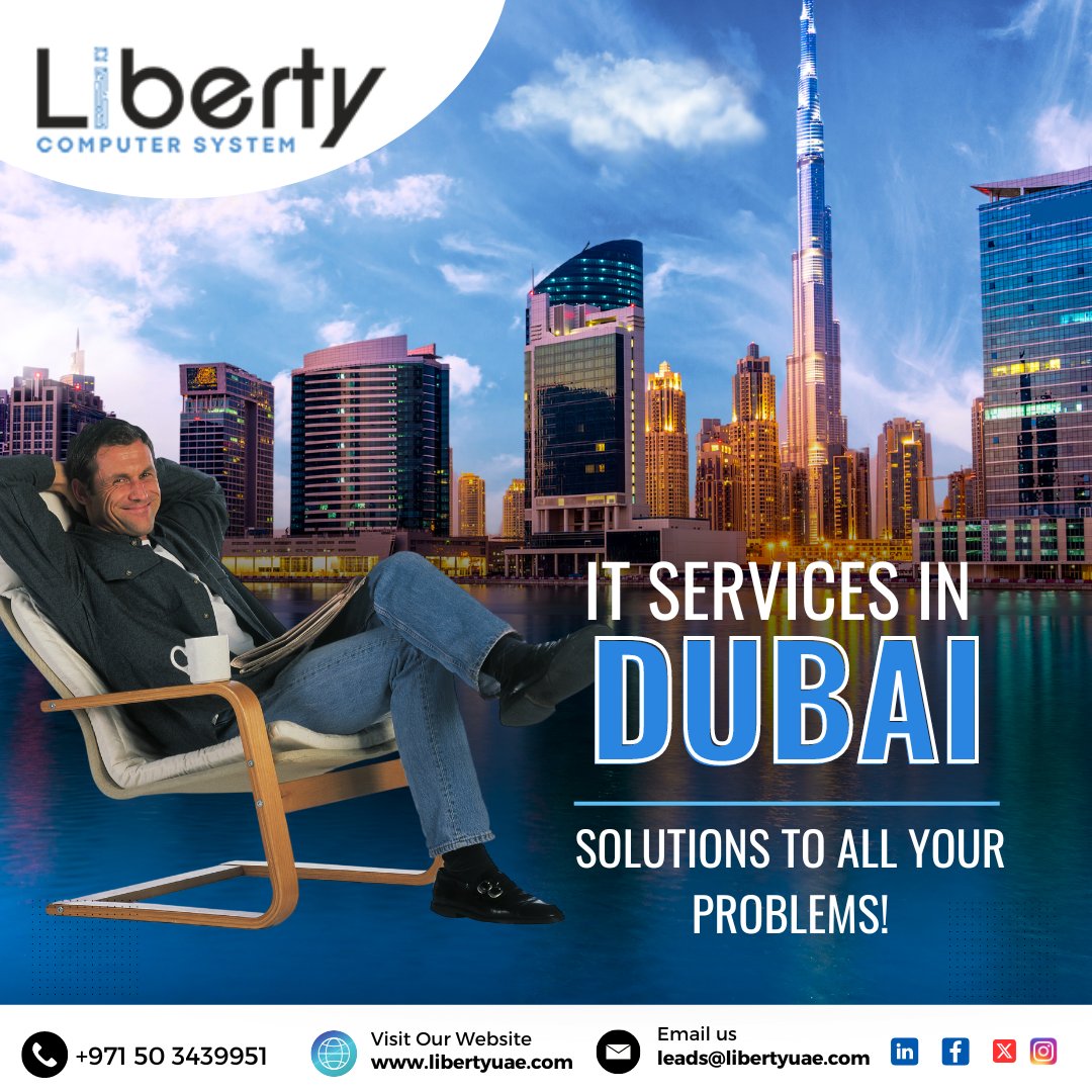 LibertyLLC2's tweet image. Elevate Your Business with Top-notch IT Services in Dubai. Streamline Operations, Enhance Security, and Achieve Efficiency. 

🌐libertyuae.com

#libertyuae #DubaiTechSolutions #ITSupportDubai #TechInnovationDXB #DubaiITExperts #DigitalTransformationUAE