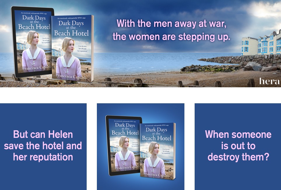 Out in under 2 weeks! Dark Days at the Beach Hotel,  an emotional & uplifting saga set in #WW1. Can Helen Bygrove save the hotel & her reputation?  amzn.to/2R2RYuv 
 #sagasaturday #strictlysagagirls
@HeraBooks #HistoricalFiction #HistoricalRomance #Romance #mystery #crime