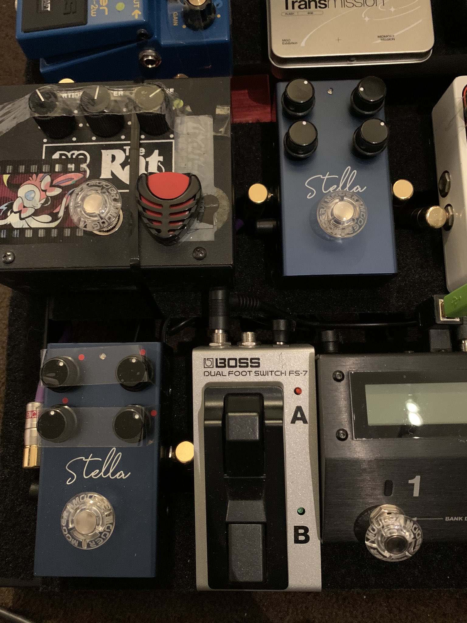 Stella ギターエフェクター みんな入れてる】視聴者からエフェクターボードを募集したら今
