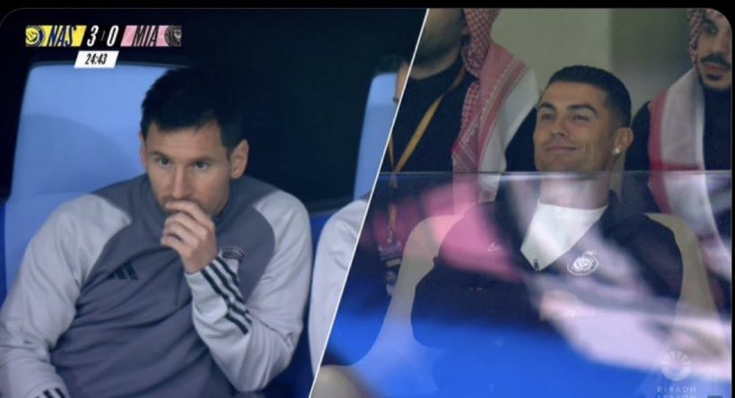 f11az's tweet photo. أكيد بيكتفي لأن المباراة معكم كانت فيها نديه وتنافس قوي وهدف هنا وهدف هناك 

أما المباراه الأخرى هذي صورها : https://t.co/urPUxY7YN9