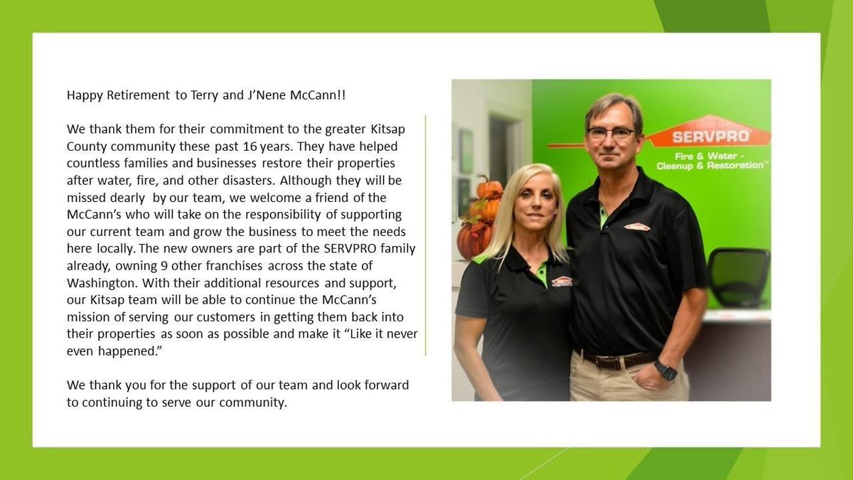 SERVPRO of Kitsap County (@servpro09623) on Twitter photo 
