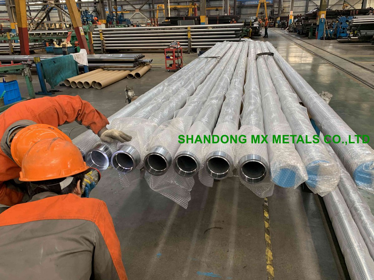 Hard Chrome Hollow Rod/Bar/Shaft Material: DIN CK45/SAE1045/JIS S45C/SAE1026/ST52/20MnV6/42CrMo4/40Cr/AISI 304/AISI316/AISI 431 Mail: anna@mxmetals.com WeChat/WhatsApp: +86 13508933755 #chrome #chromeplated #steelrod #shaft #rod #röd #bar #st52 #ST52 #40Cr #ck45 #sae1045
