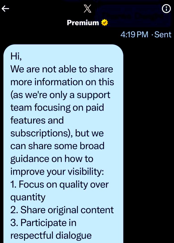 @RyanShead @YourAnonNews Yeah same here… 

… The bots will taunt you then if / when you reply…

@X throttles you because you need to “participate in respectful dialogue”.

#MAGAbots designed to taunt even your paid clients. ‼️💸
#RespectfulDialogue 👇🏻🚨