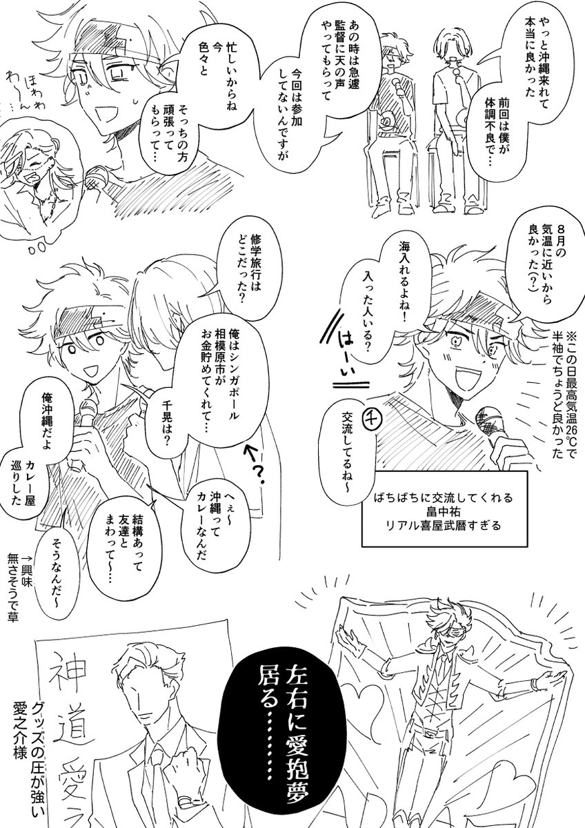 エスケーエイト修学旅行の備忘録です(1/2) 