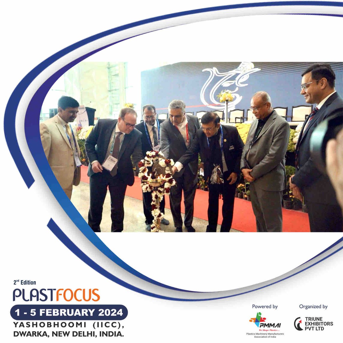 plastfocus's tweet photo. Capturing the essence of the grand inauguration at India’s largest plastic exhibition, #PlastFocus2024! 🌟 

Join us from Feb 1-5 at 📍Yashobhoomi Convention Centre, Dwarka, Delhi.

Register here: https://t.co/EJbGwzxkp7

 #PlasticsInnovation #DelhiEvents #yashobhoomi https://t.co/aOoKP6LRKt