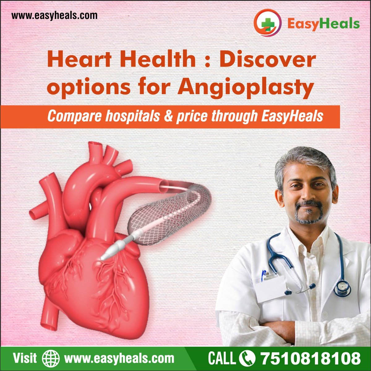 EasyHeals's tweet photo. Your heart deserves the best care!

Your journey to a healthier heart begins at https://t.co/uuXax9rbLr

Download The App Now: 

Google Playstore: https://t.co/1s3Fw60HYV

iOS: https://t.co/4jBTDDaxYM

#HeartHealth #Angioplasty #EasyHeals #CashlessFacility https://t.co/0KdxHjqoe0