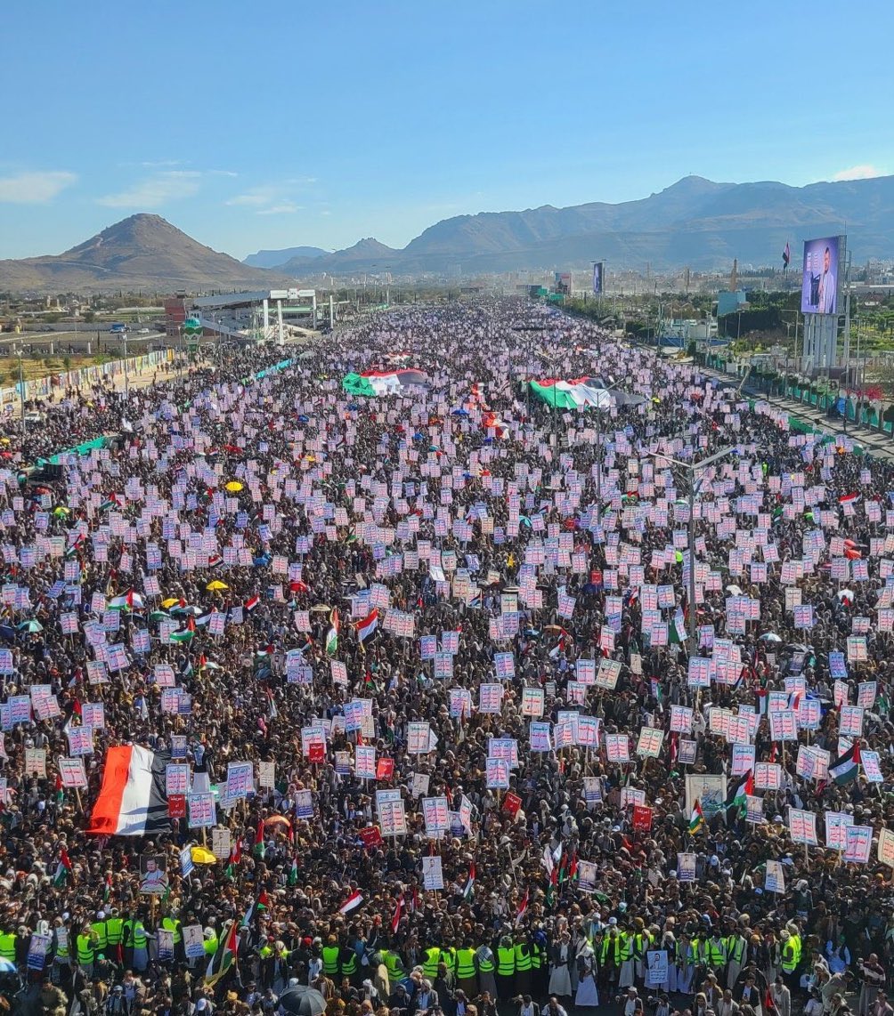 Thank you Yemen.

Don’t stop talking about Gaza.