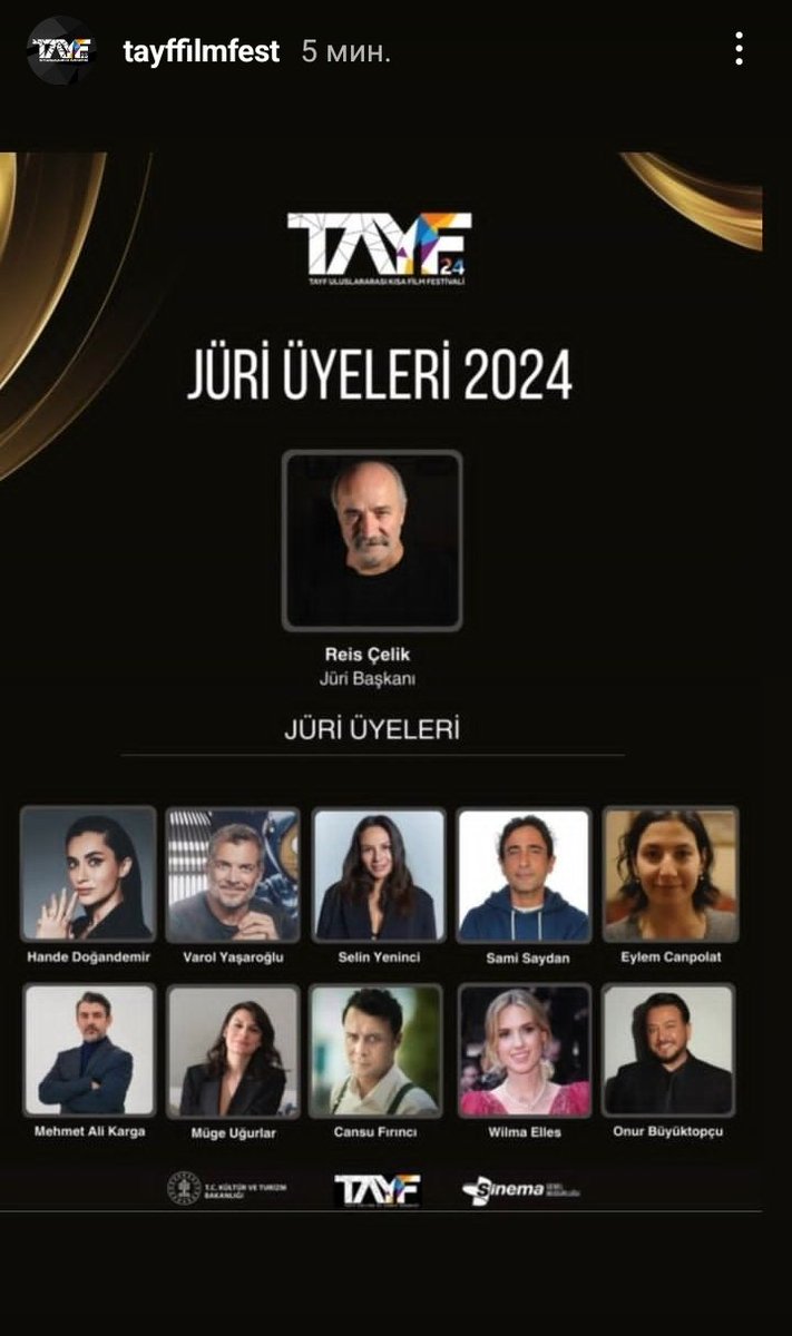 GzOU91xCPgxw6p4's tweet photo. Hande Dogandemir is the chief jury member of the Taif International Short Film Festival, which will be held from March 15 to 18.
I am very proud to be a fan of your talent and professionalism. 🤍👏👏👏
@dogandemirhande
#HandeDoğandemir #tayf https://t.co/WSlNphHjIS