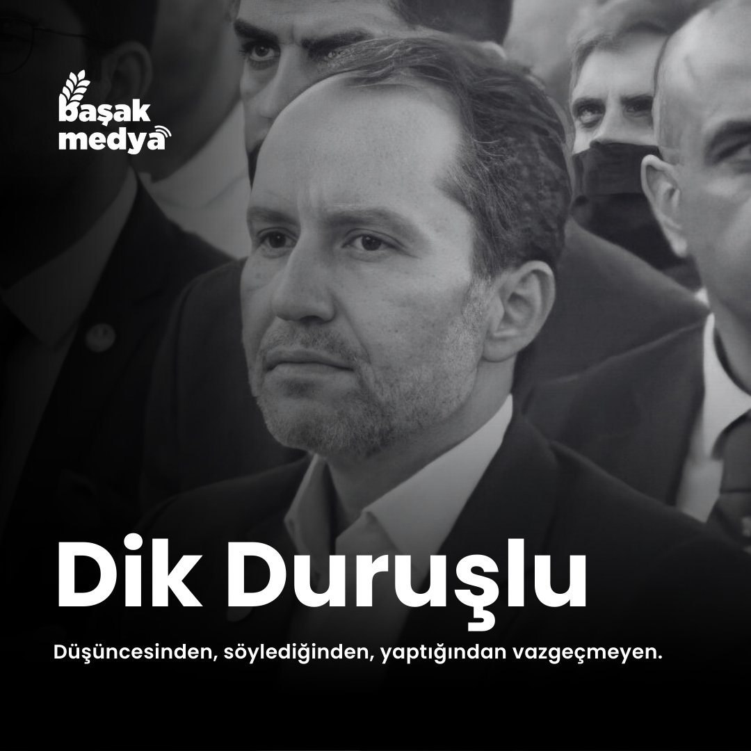 medyabasak's tweet photo. 📝 Dik Duruşlu

Düşüncesinden, söylediğinden, yaptığından vazgeçmeyen. https://t.co/kzbzHIMr23
