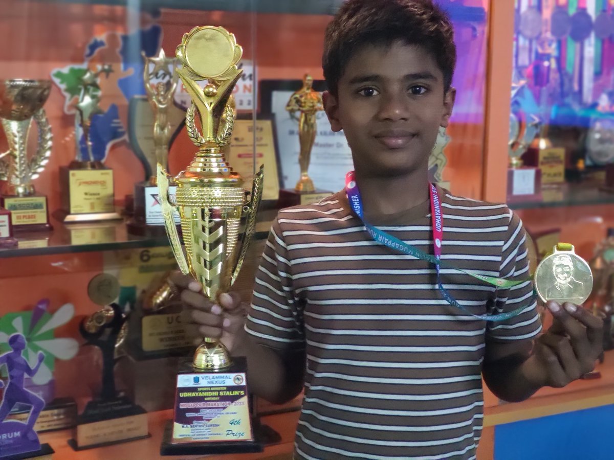 SharveshChamp's tweet image. Mugappair Mini Marathon 2024 Dec 10th category 3km 
#Champsharvesh #littlechamp #hightlight #followers #globalprodigy #minimarathon #SairamSchool #highlights #younghero #followforfollowback