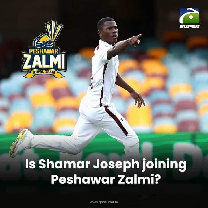 Welcome to #PeshawarZalmi Family
Shamar joseph❤️💥
#pls9 #AllStars #zalmi #Cricket