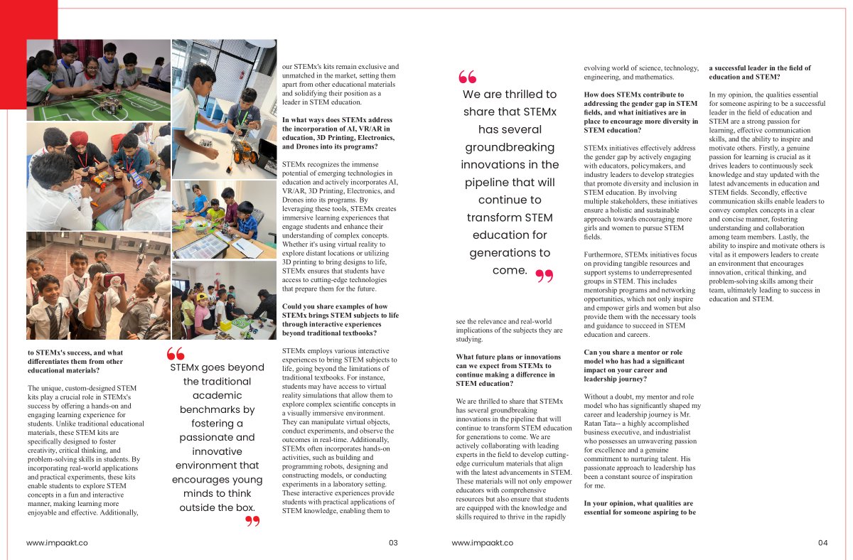 Igniting Young Minds Through Playful STEM Learning has been the vision of @narasimha_naidu_29 the Founder of @stemx_india