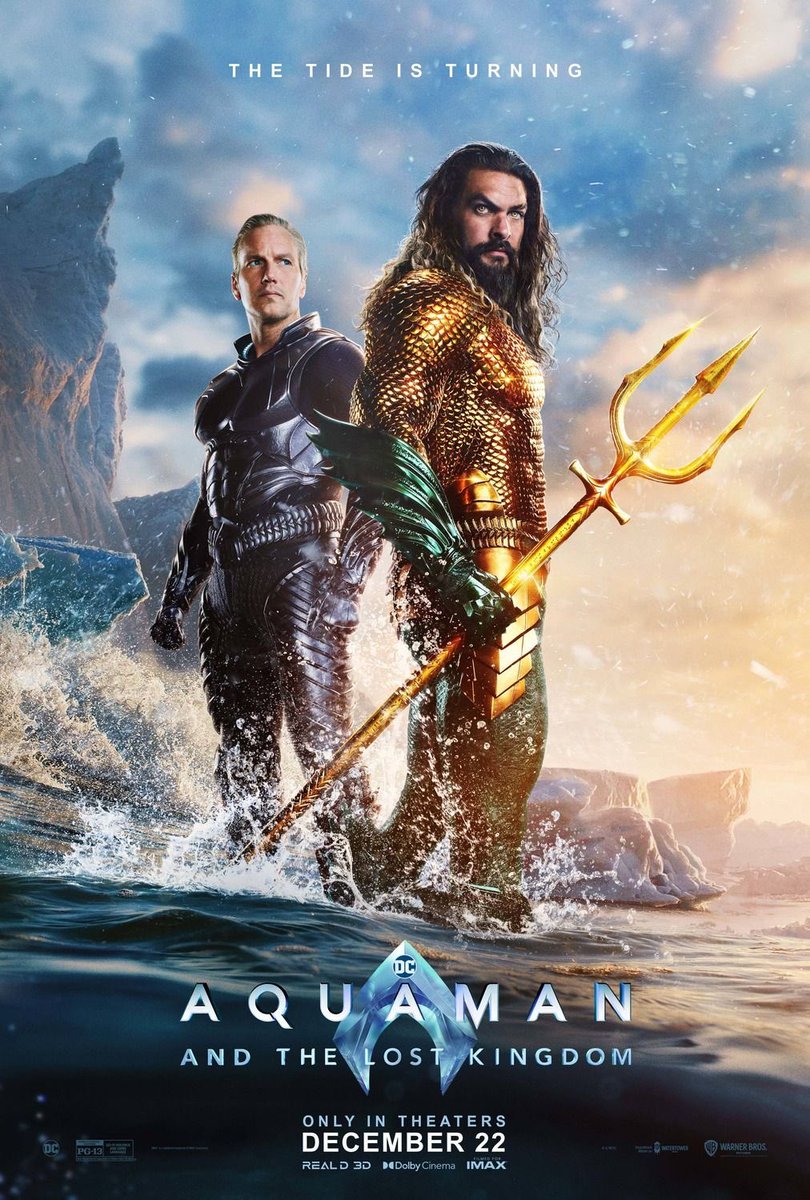 A very funny aquatic adventure 🎬🌊🐙🐬🦑🦀🐳🪸🐋🦭🪼🏝️ #AquamanAndTheLostKingdom #Aquaman #WarnerBros #dccomics #jameswan #viral #movies #film