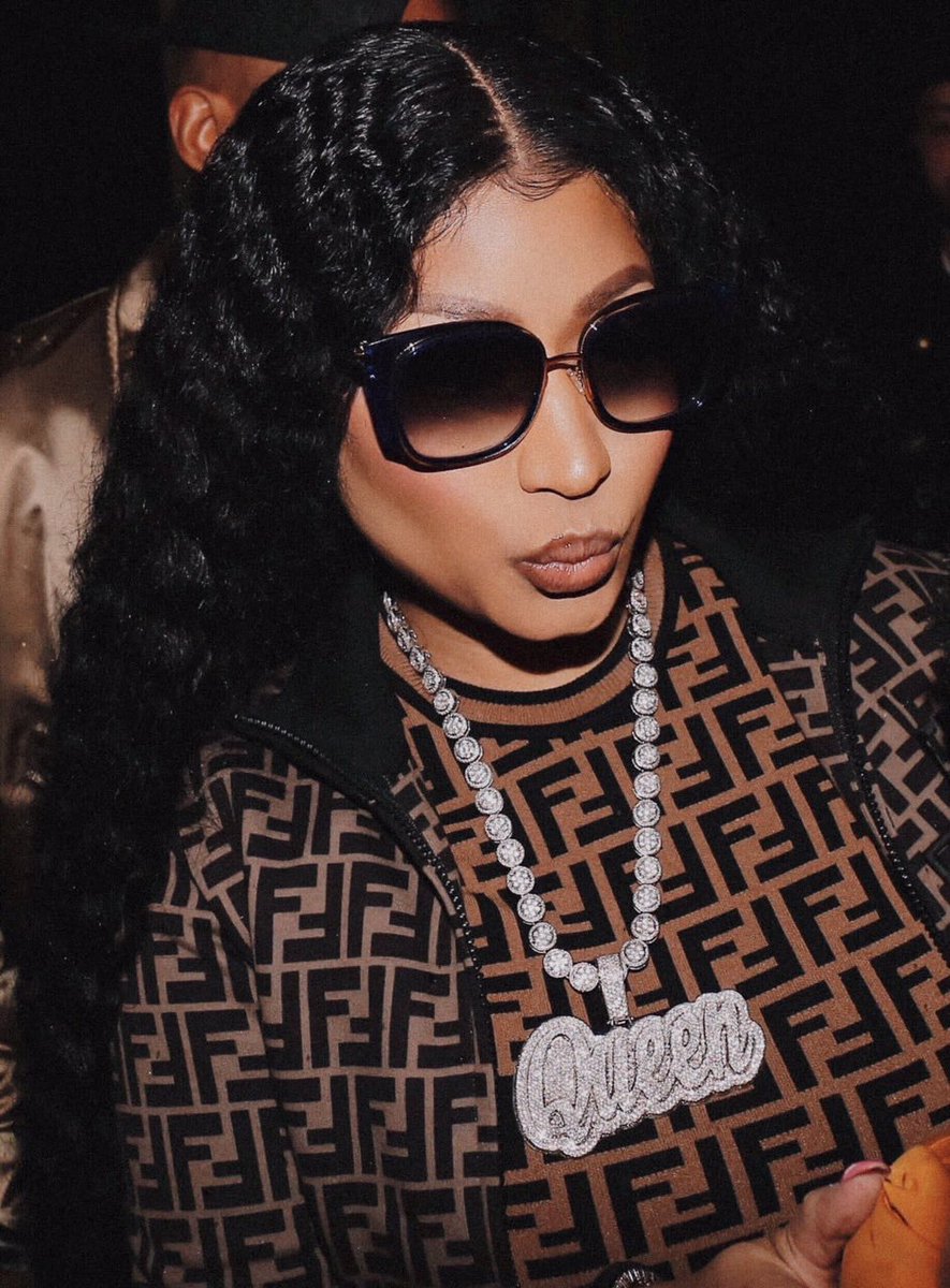 The only female rapper to bag a $10M Fendi deal btw