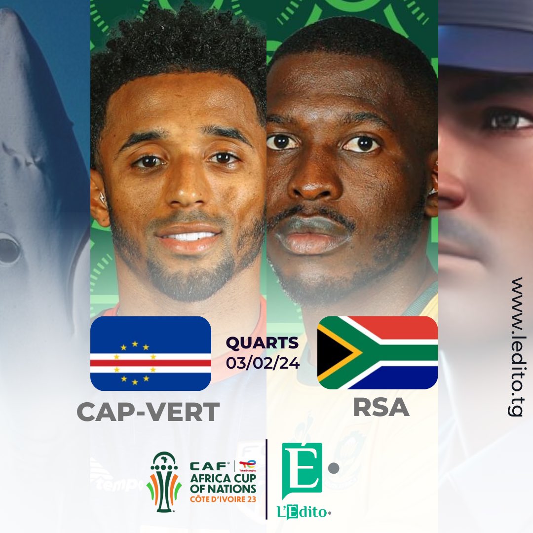 4 nations pour 2 tickets 🎟️ 
#Mali x #Cotedivoire 
#CapVert x #Afriquesusud 

<a href="/CAF_Online/">CAF Online</a> @TotalAFCON2023 <a href="/CAN2023CIV/">#TotalEnergiesAFCON</a> #CAN2023