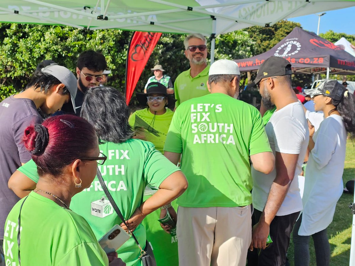 Zwakelem's tweet photo. We are painting KwaZulu-Natal Green as @Action4SA .
Let's go and register to vote 🗳 ActionSA https://t.co/7yLu6KJwFt