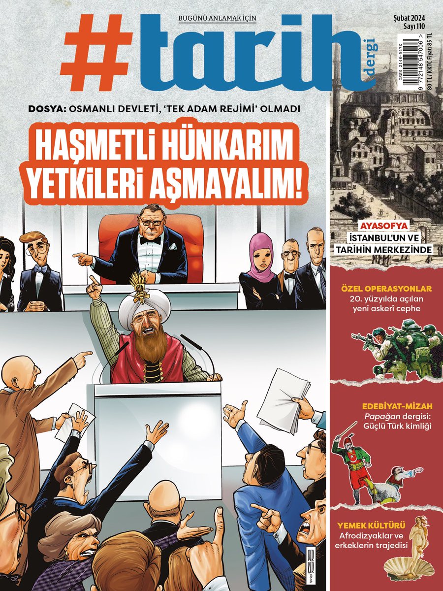 #tarih Şubat sayısı bugünden itibaren tüm Türkiye’de bayide ve web sitemizde satışta!
