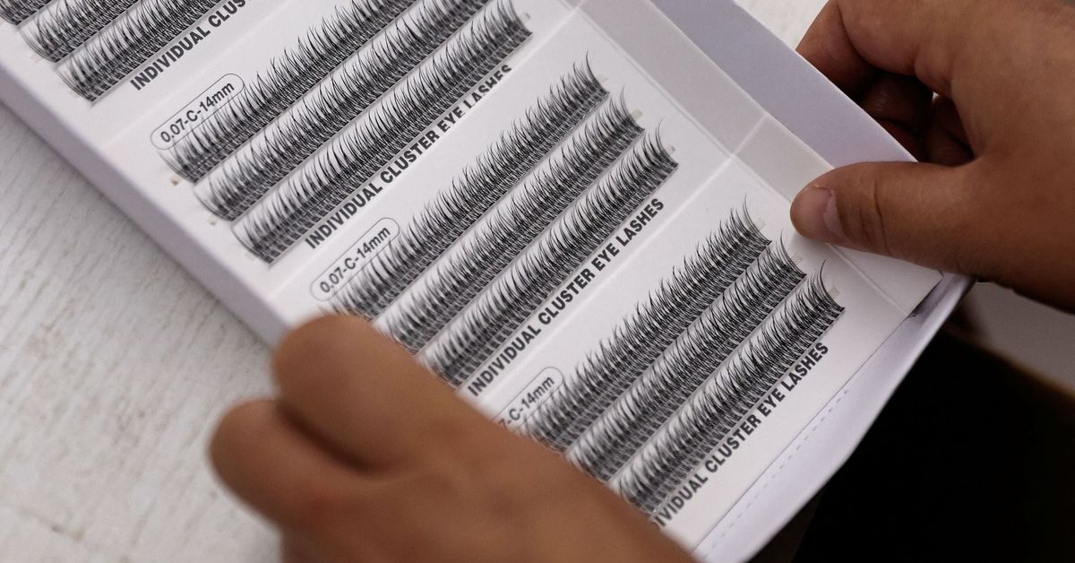 Insight: How North Korean eyelashes make their way to West as 'made in China' reut.rs/3OsZCJs