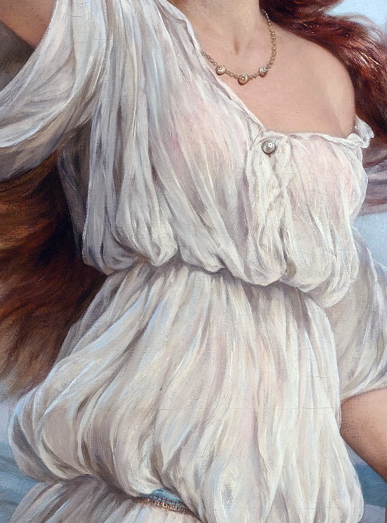 Thomas Francis Dicksee, Miranda (detail), 1895