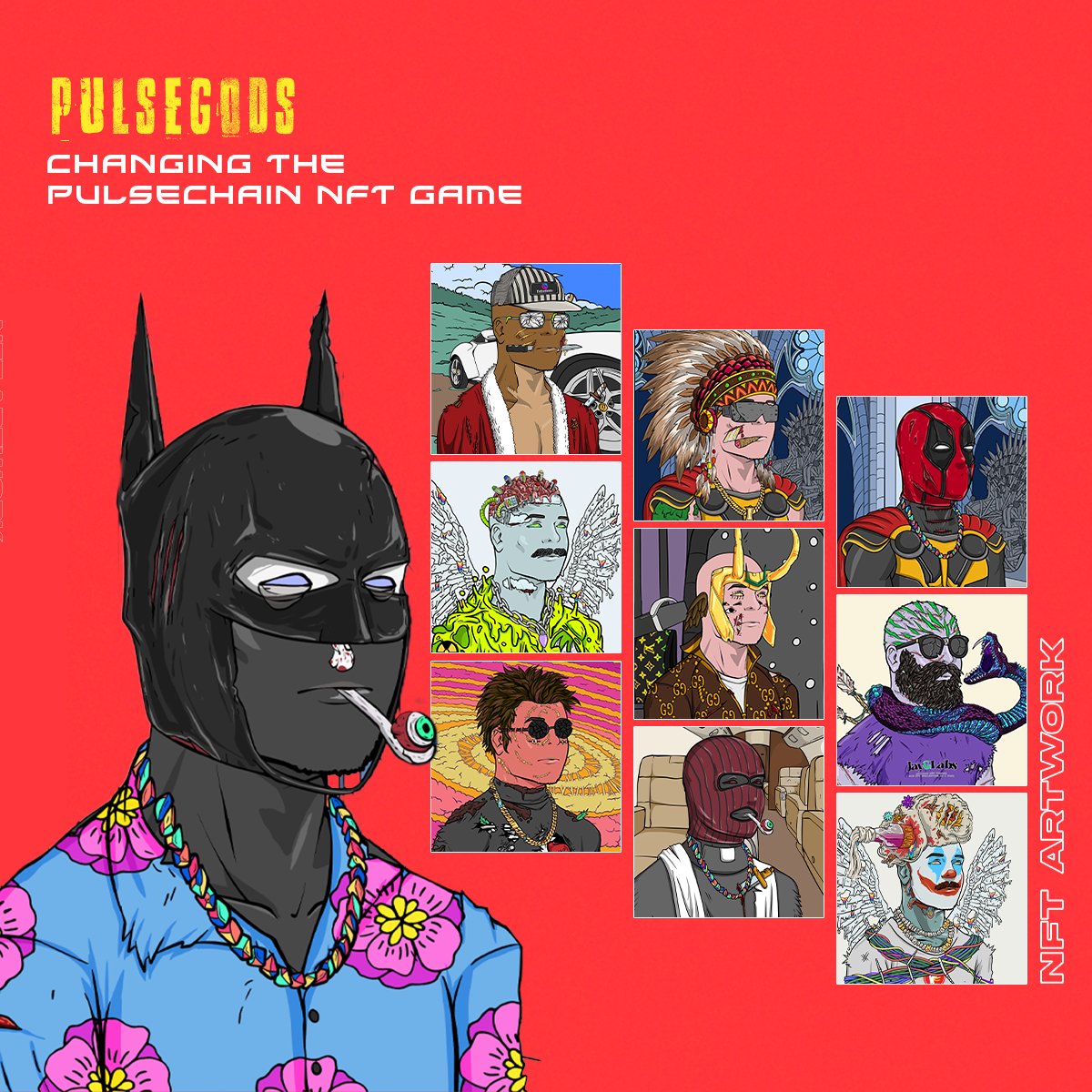 PulseGods

Staking is close.

#NFT #Pulsechain #NFTdrops