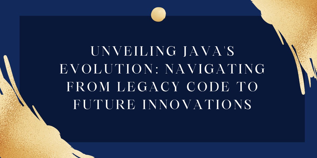Digvijaysh12331's tweet image. Java, the stalwart of programming languages, has gracefully traversed through the corridors of time, evolving from legacy code to a hotbed of future innovations.
nybpost.com/unveiling-java…
#JavaEvolution #LegacyCode #FutureInnovations #JavaProgramming