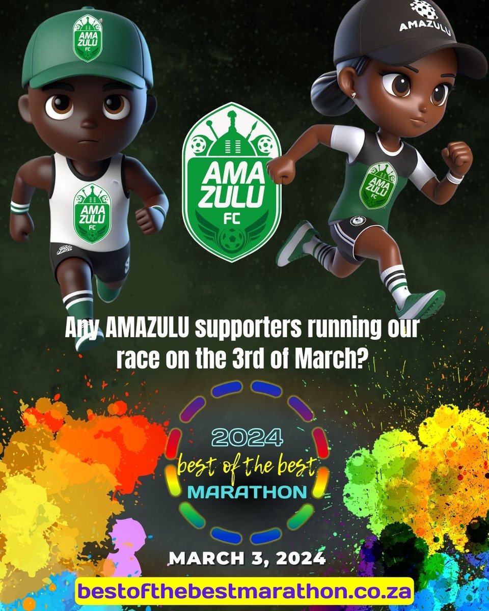 BOTB_marathon's tweet photo. Any Amazulu supporters running our race on the 3rd of March? Click to Register > https://t.co/IJBgPOqzOU #UsuthuTogether #Indlulamithi #HebeUsuthu https://t.co/bze5lIZWXm