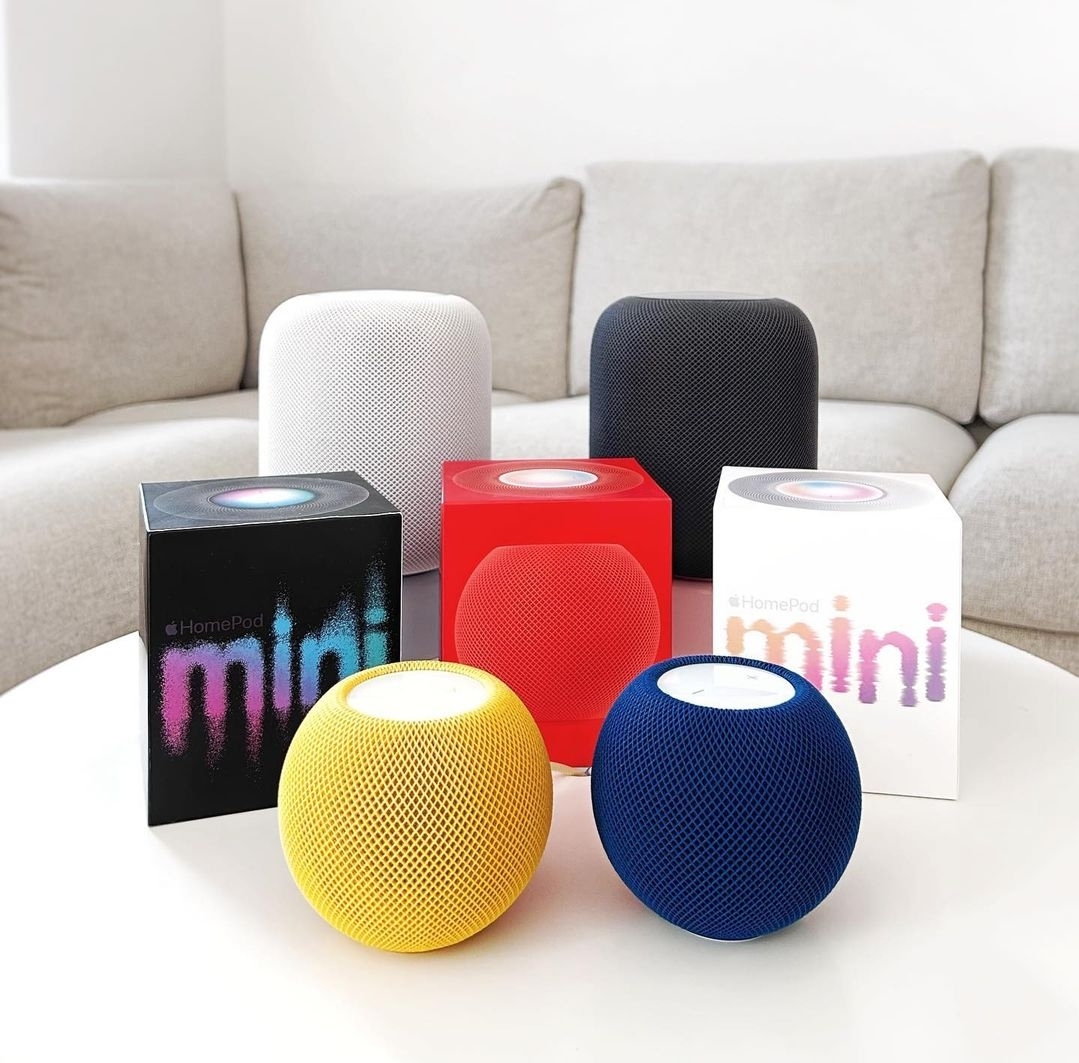 smartrendzug's tweet photo. Siri, crank it up! **
Your favorite virtual assistant is back in a colorful cast with the Apple HomePod mini.
Command the tunes, control your smart home, and let the good vibes flow, all in shades that speak to your soul.
Get yours at Smart Trendz!
#SmartHomeHero https://t.co/HPzUsmRkrM