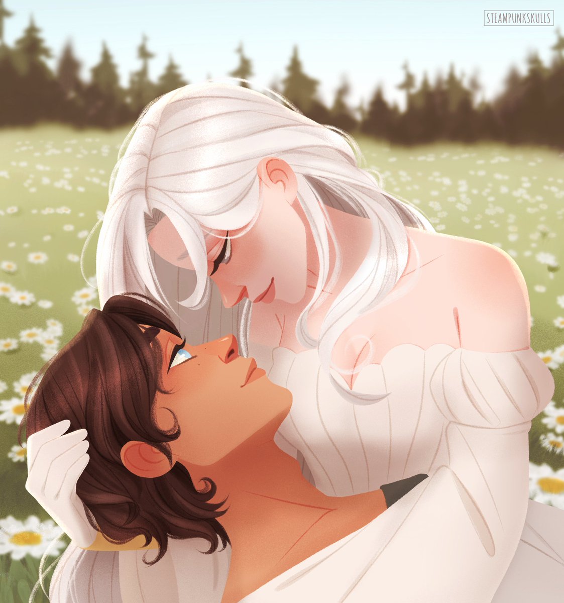 steampunkskulls's tweet photo. 신의 눈을 가린 채 입을 맞추면
Kissing with God's Eyes Covered
#fanart #procreateart #manhwa #artwork https://t.co/BvNn3APPWa