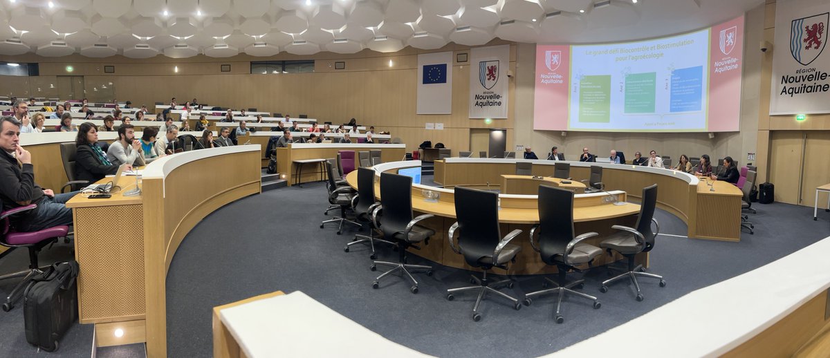L'Association #Biocontrôle et #Biostimulation pour l'#Agroécologie réunie en séminaire les 1er et 2 février à Bordeaux. 150 participants. 1ères journées pour sa directrice, <a href="/PAULDAUPHINDel1/">PAUL-DAUPHIN Delphine</a> 
@IBMAFrance membre fondateur, du CA et du bureau.
Merci <a href="/NvelleAquitaine/">Nouvelle-Aquitaine</a> 
#France2030