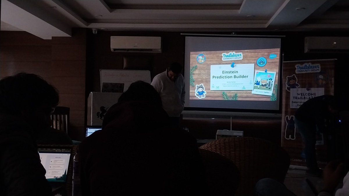Second session by <a href="/anmol_verma__c/">Anmol Verma</a>
#beatrailblazer 
#TrailblazerCommunity 
#Salesforce 
#trailhead

<a href="/Kailash_sfdc/">Kailash Chandra</a> <a href="/DehradunSfGroup/">Dehradun Salesforce Group</a>