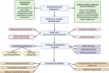 📌#CardiacRehabilitation: the gateway for secondary prevention

#CardioPrev #EducationInHeart