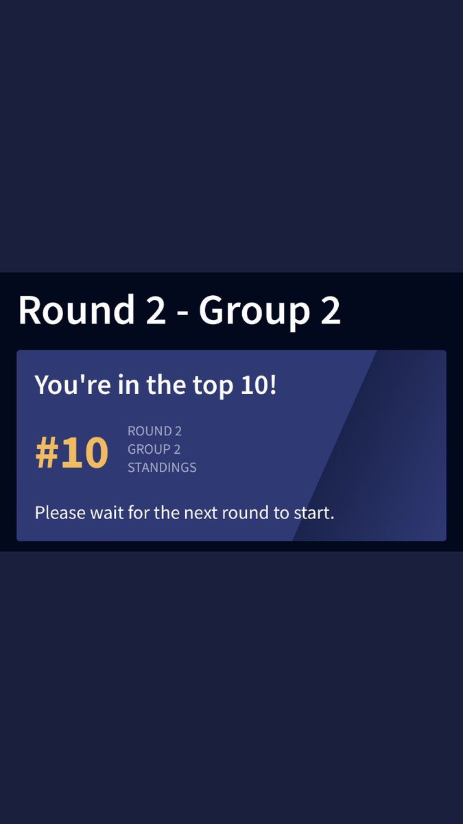 apex_Ley's tweet photo. チーム初陣でRound2突破出来たの普通に嬉しい…
Round3も頑張ります💪
#ALGS
#IgnitionGaming https://t.co/PZlTs0ADsT