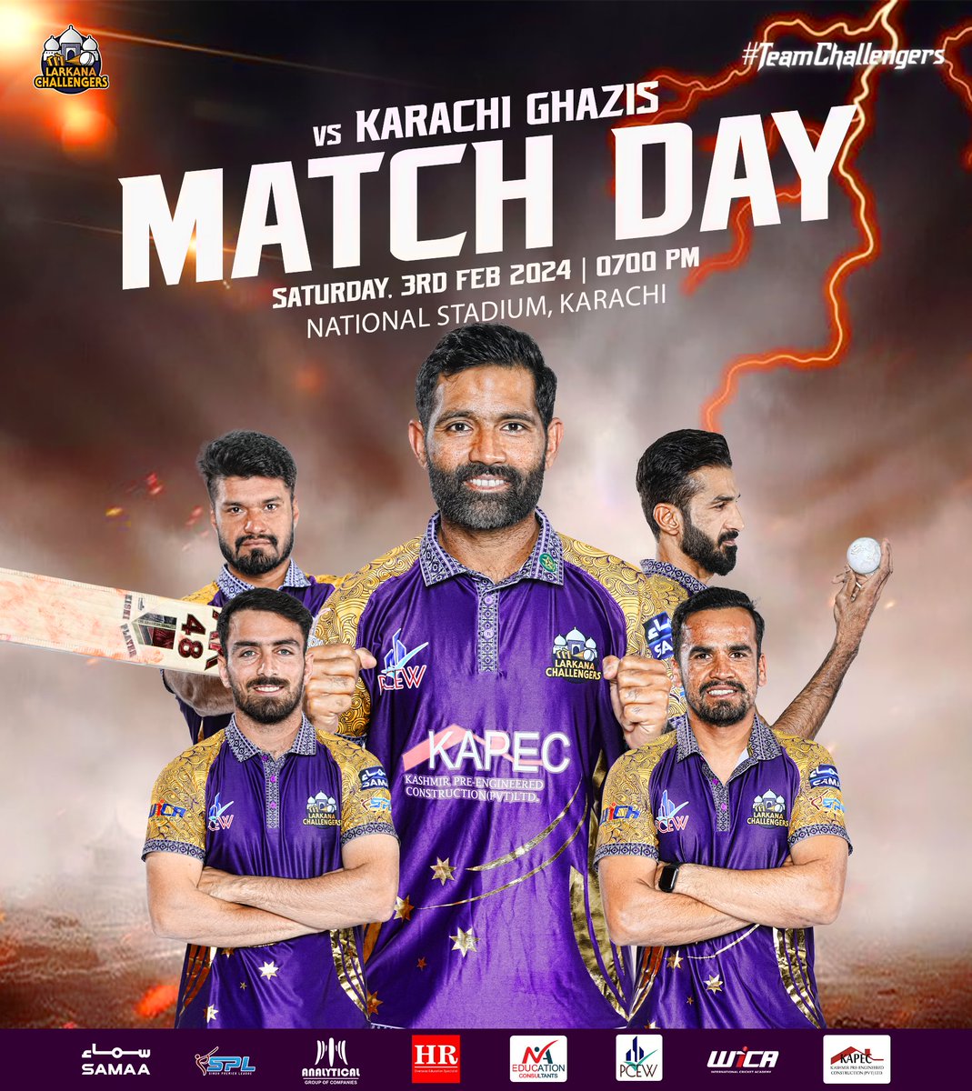 Larkana Challengers tweet media