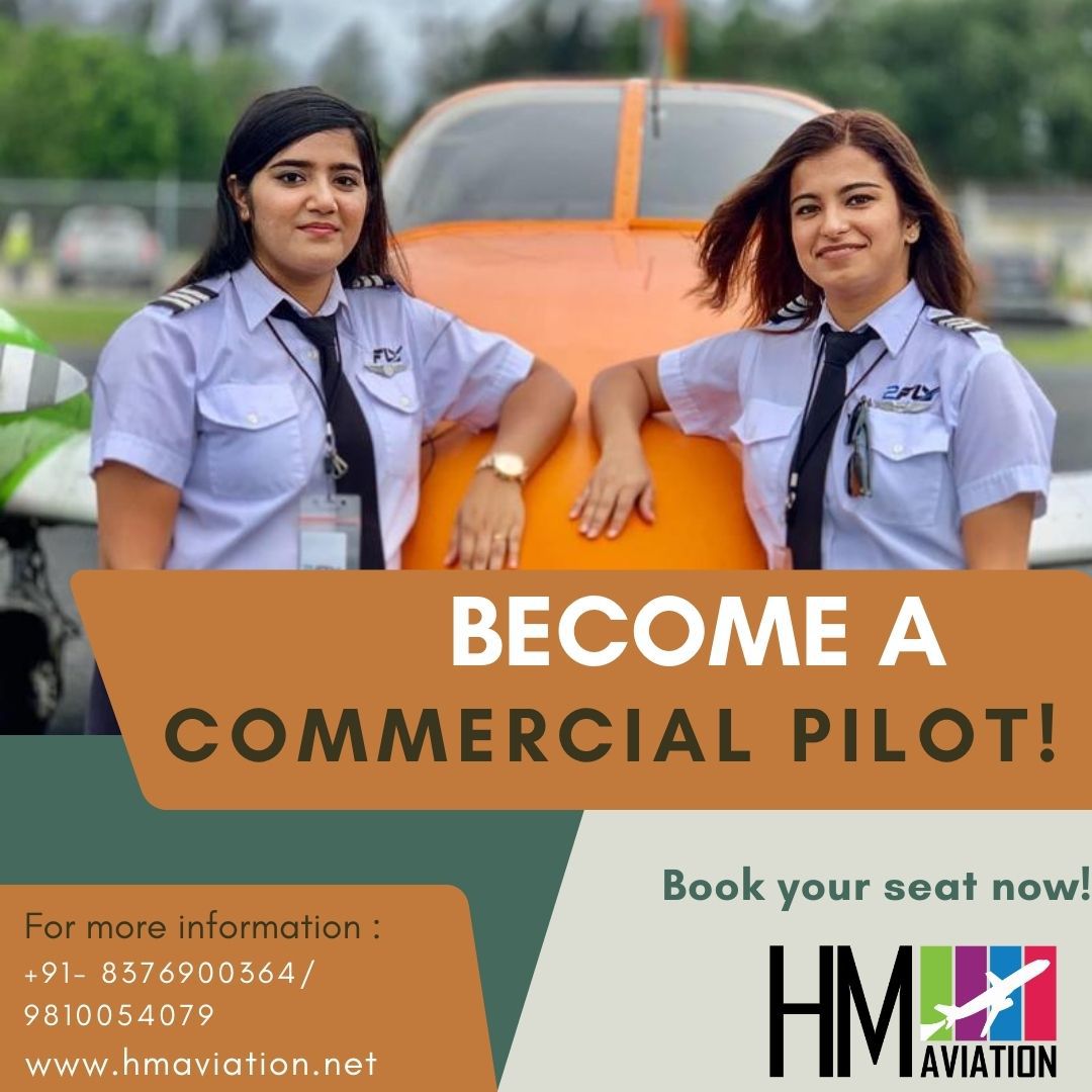 Become a Commercial Pilot with Best Pilot training institute with HMAViation | Zero to CPL training in 8 Months | Train on Modern training aircrafts with Experienced Instructors. For more information contact us now-- 9810054079/8376900364 hmaviation.net/p/commercial-p…