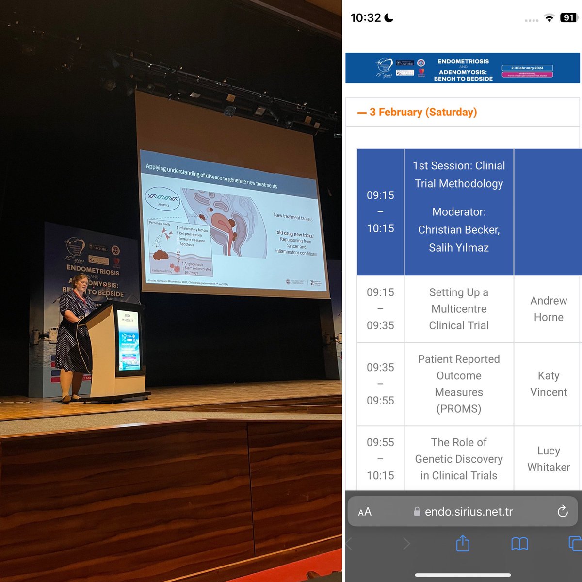 Nilufer Rahmioglu (@nilosh) on Twitter photo Day 2 in Istanbul @endometriozistr meeting kicks off with great talks on how to conduct clinical trials, PROMs, importance of including genetic data as part of trials to predict treatment response <a href="/OxfordEndoCaRe/">OxfordEndoCaRe 🎗️</a> Katy Vincent <a href="/horne_research/">Andrew Horne</a> <a href="/DrLucyWhitaker/">Lucy Whitaker</a> Day 2 in Istanbul @endometriozistr meeting kicks off with great talks on how to conduct clinical trials, PROMs, importance of including genetic data as part of trials to predict treatment response <a href="/OxfordEndoCaRe/">OxfordEndoCaRe 🎗️</a> Katy Vincent <a href="/horne_research/">Andrew Horne</a> <a href="/DrLucyWhitaker/">Lucy Whitaker</a>
