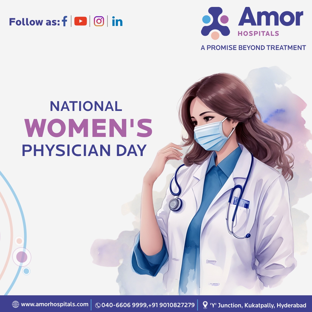 AmorHospitals's tweet photo. Celebrating the brilliance and resilience of women physicians on National Women's Physician Day 2024! 💪👩‍⚕️ Thank you for your dedication to healing and making a lasting impact in healthcare. 🌟

#WomensPhysicianDay #AmorHospitals #HyderabadHealth #MedicalHeroes #WomenInMedicine https://t.co/kNKum7Xu0k