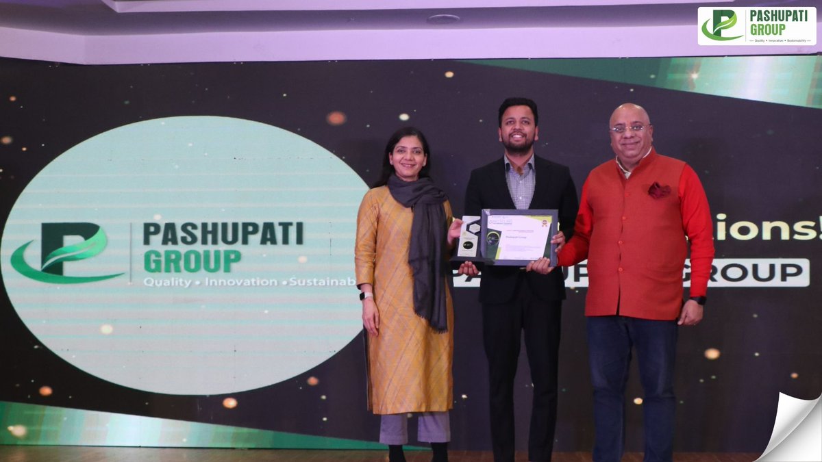 Pashupati Group is pleased to announce that we have received the esteemed  awards at the 2nd Edition of Recycling For A Greener Tomorrow 2024 which  was held at India International Centre, New, image size:1200x675