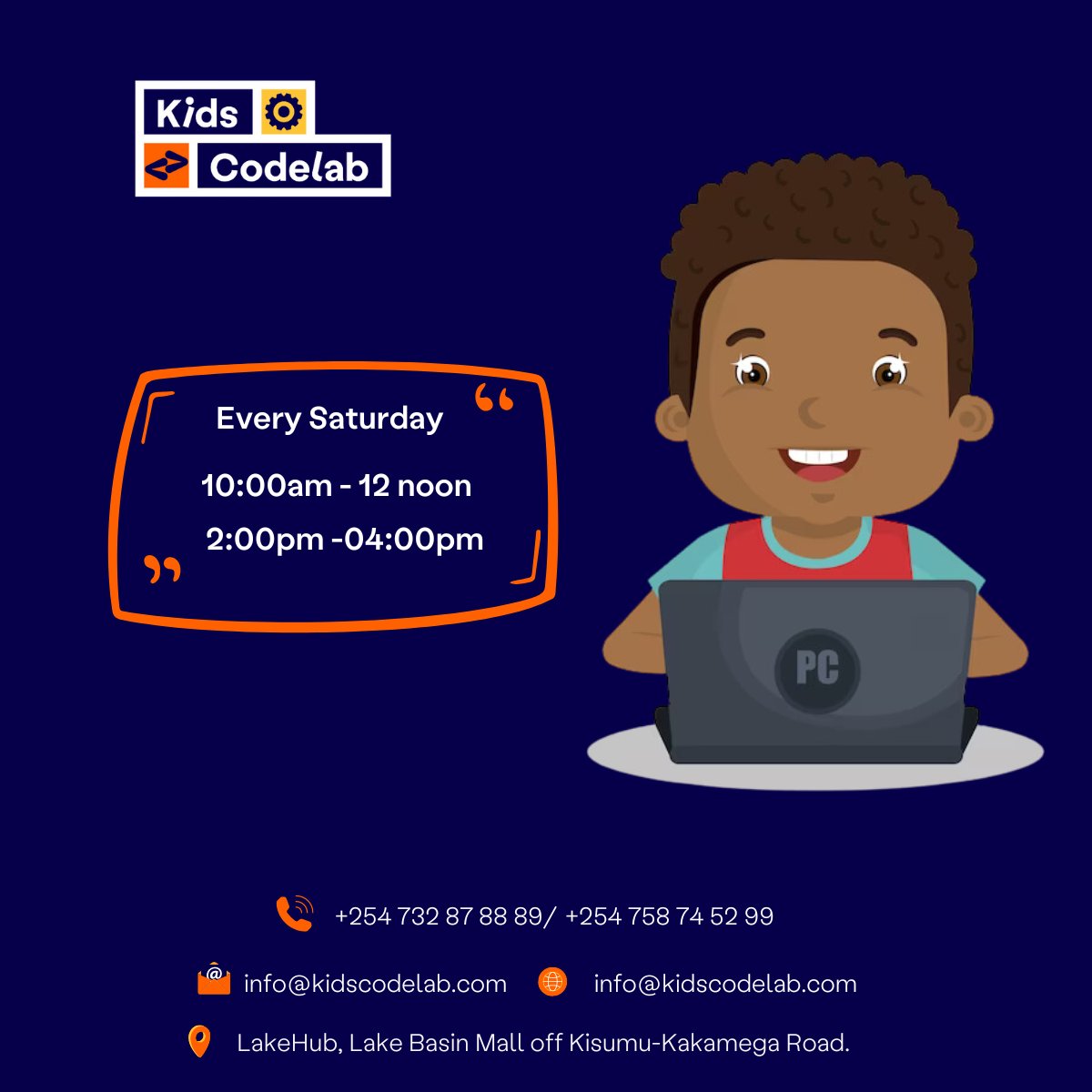 KCodelab's tweet photo. We offer a diverse range of technology skills learning paths in our collaborative learning environment with the aim of engaging and inspiring kids. Our codelabs are crafted to nurture your child's curiosity and passion for innovation.

#kidscoding #technology  #CodeNewbie https://t.co/S5iqbqL5f1