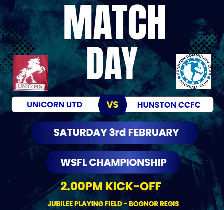 HunstonCCFC's tweet photo. ⚽️ Match Day ⚽️ Just the First Team in action today away v Unicorn Utd in the league with a 2.00PM Kick-Off, all travelling support welcome #COYH https://t.co/ysya6raCko