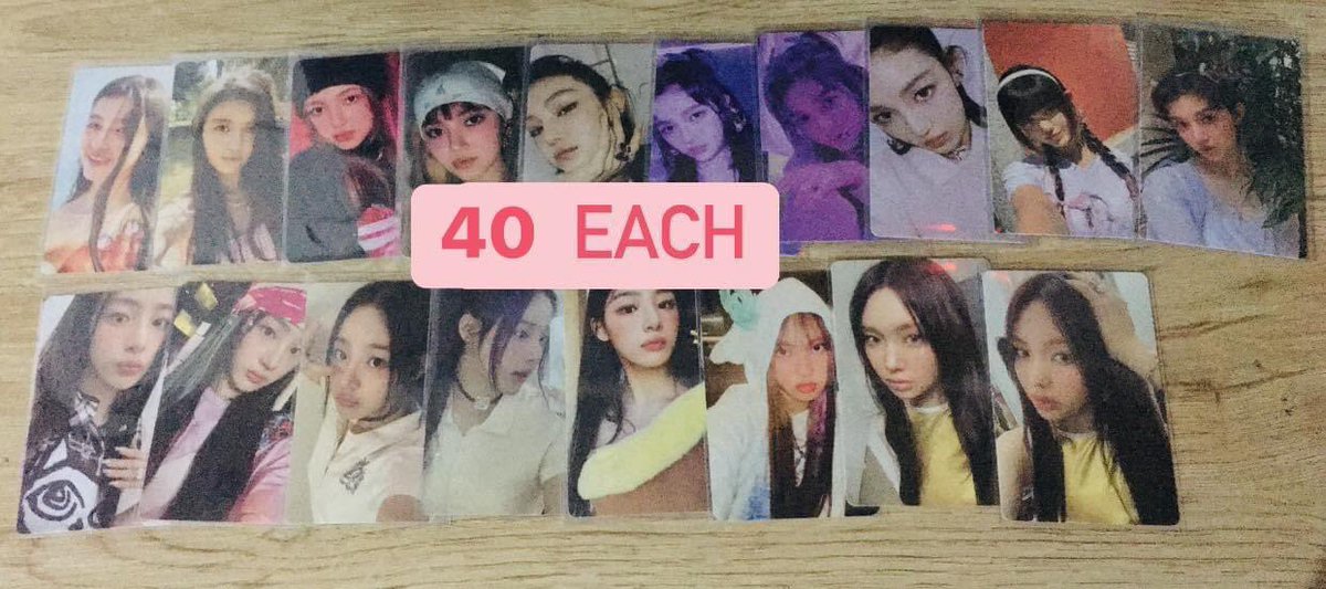 EtteLizz's tweet photo. Wts Lfb
Assorted girlgroup Pc
Nmixx Nj Itzy Ive

-See photo for prices
-PAYO / 3days res. but with nrdp
-PRICES ARE NEGOTIABLE 
-9-10/10condition(can send condi vid)
-gcash Maya
-flash jnt sco
-Mindanao
❌impatient
❌sensitive

shipping fee reference:
Flash sf- 60
Jnt sf- 80-99 https://t.co/Iep3rufIiH