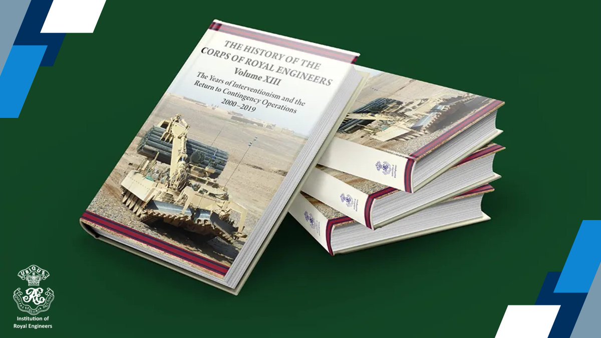 Remember to pre-order your copy of The History of the Corps of Royal Engineers Volume XIII! 

Pre-order here: sappershop.com/product/the-hi…

#SapperFamily #militaryengineering #Ubique