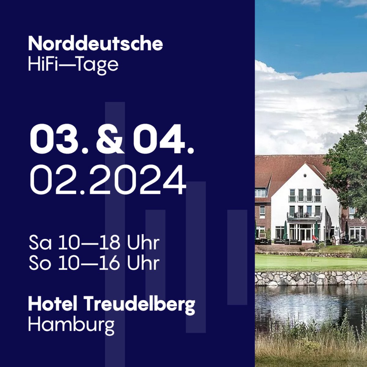 #FIDELITYMAGAZIN-REDAKTIONSTIPP: #NORDDEUTSCHEHIFITAGE HEUTE UND MORGEN IM HOTEL TREUDELBERG IN #HAMBURG - #fidelityonline #hifinews #lautsprecher #plattenspieler #kofhörer #verstärker #streamer #cdplayer #hifizubehör #hifimöbel #hifiaudio #hifihändler #highendhifi #hifi #audio