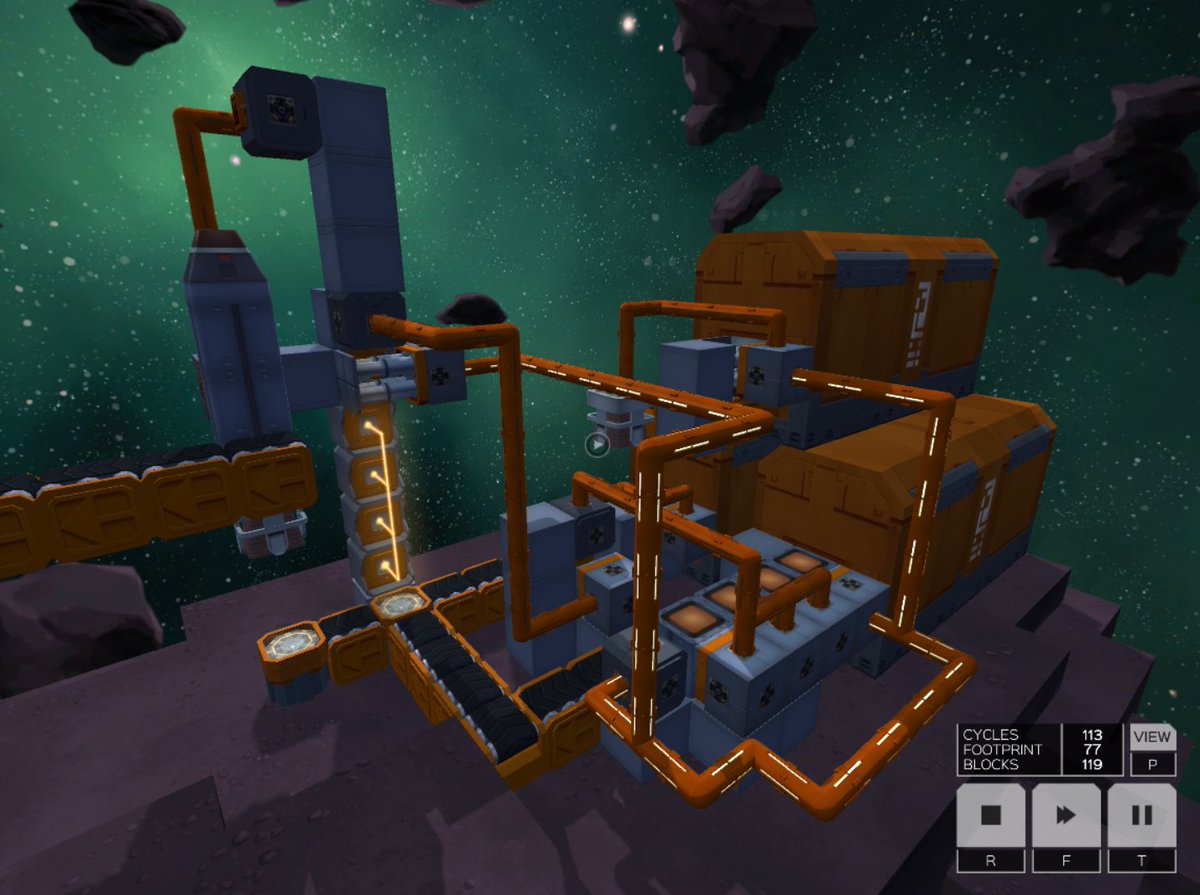 xacs_i's tweet photo. ろけっと工場
#Infinifactory https://t.co/EitrJLl3Fz